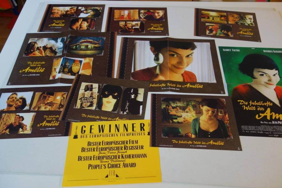 Die fabelhafte Welt der Amelie originaler deutsche Aushangfotosatz